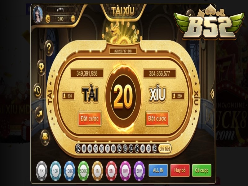 Tài xỉu bom tấn B52