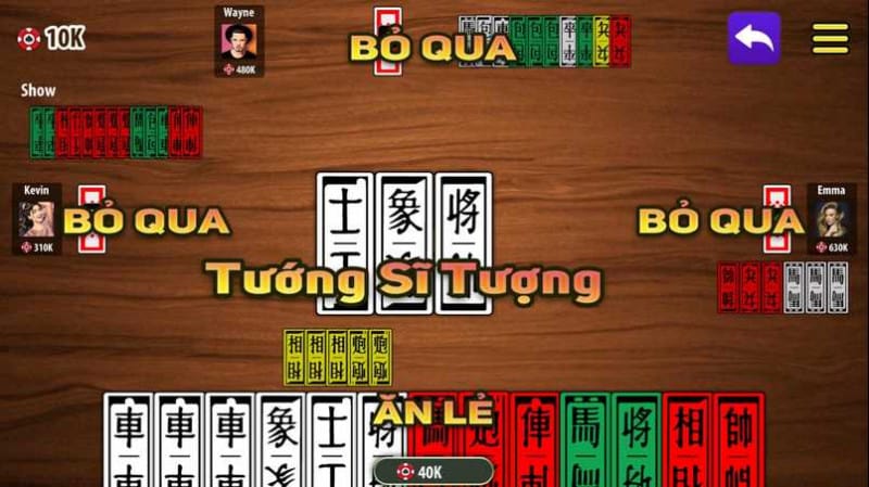 Tìm hiểu về các lượt chơi trong bài Tứ Sắc